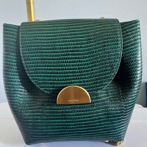 Polene Número Un mini Lizard Green-barely used in box